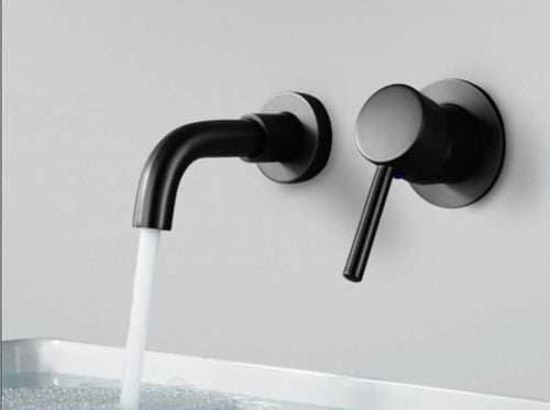 Katri - Wash Basin Bathroom Sink Faucets  BO-HA Matte Black 150 mm 
