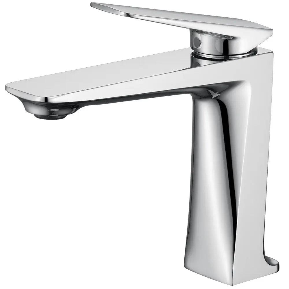 Malina - Modern Nordic Deck Mounted Faucet  BO-HA Polished Chrome  