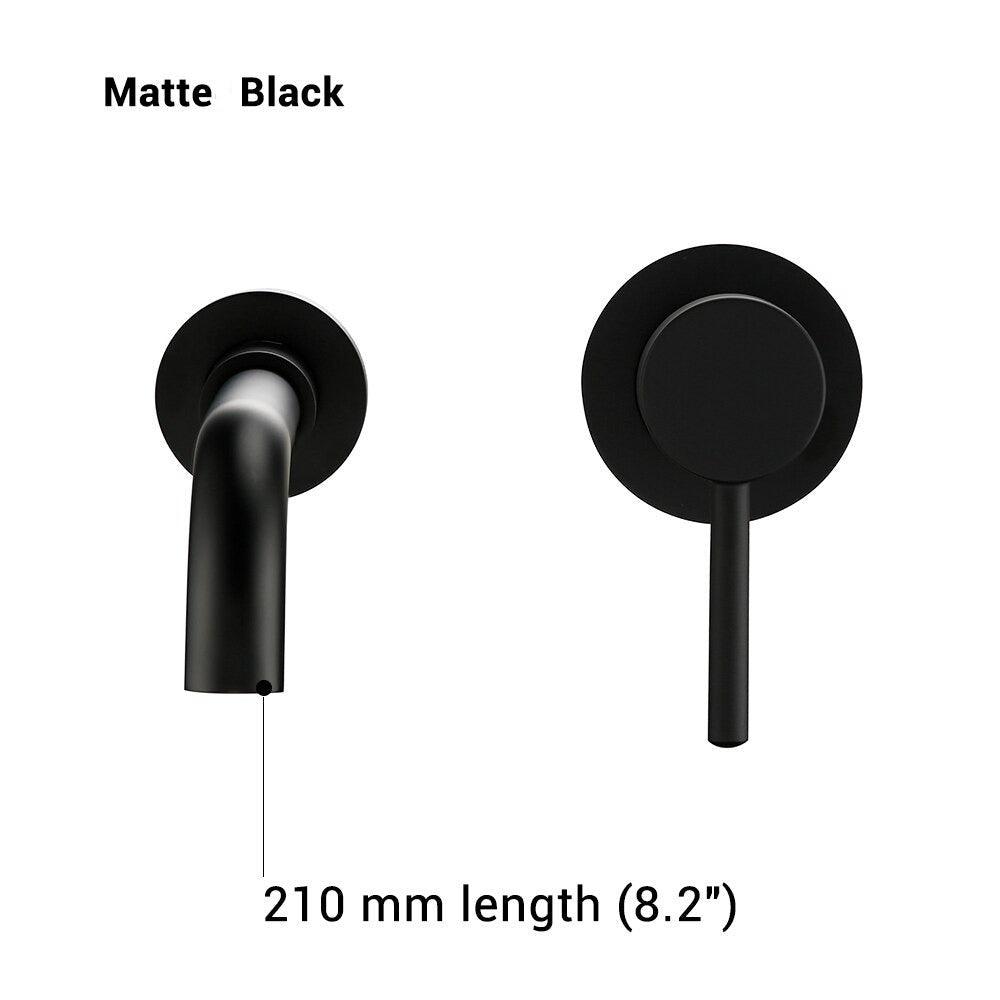 Katri - Wash Basin Bathroom Sink Faucets  BO-HA Matte Black 210 mm 